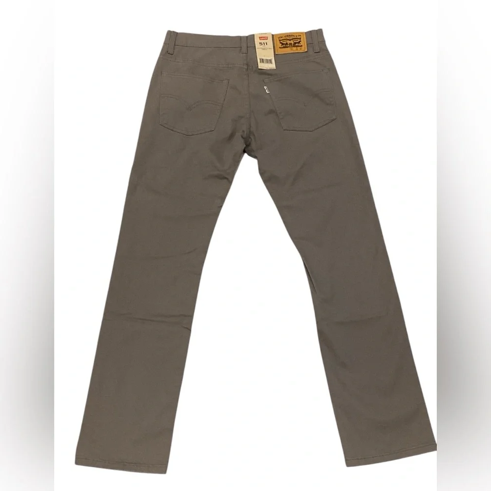 Levi’s 511 Slim Stretch Gray Cotton Pants - Boys 18R - NWT